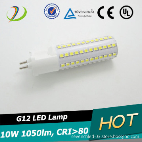 G12 led bulb CRI>80 1100lm 10w G12 led bulb light